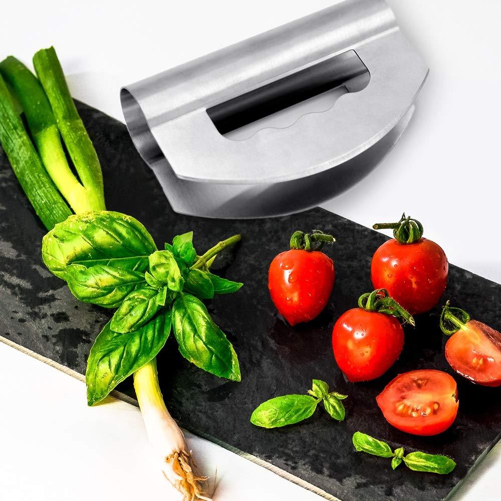 Stainless Steel Double Vegetable Cutter Salad Chopper Home & Kitchen SmartGear Factory